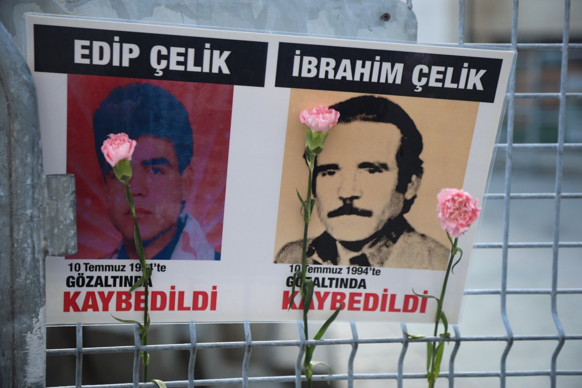 batmanihd's tweet photo. KAYIPLAR BULUNSUN FAİLLER YARGILANSIN          
 745. HAFTA : İBRAHİM ÇELİK ve EDİP ÇELİK

Bu hafta 10 Temmuz 1994 tarihinde Batman Soğuksu Mezrasındaki evinden maskeli ve silahlı kişiler tarafından götürülen İbrahim Çelik ve peşlerinden giden oğlu Edip Çelik’in akıbetini sormak için toplanacağız.    

📆04.07.2026 - Cumartesi   
⏰11:00     
📍Gülistan Caddesi İnsan Hakları Anıtı Önü
