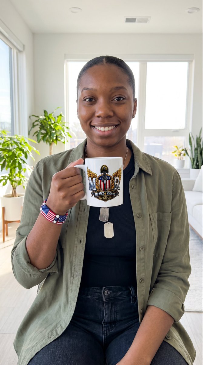 myvetrights's tweet photo. New drop. MVR Ceramic Mug — for veterans who start their day with purpose.
Get 10% off with code MVR10NEW → https://t.co/yy2nu5MJLv
#VeteranOwned #MyVetRights #VetMerch https://t.co/V4M7jM8yqV