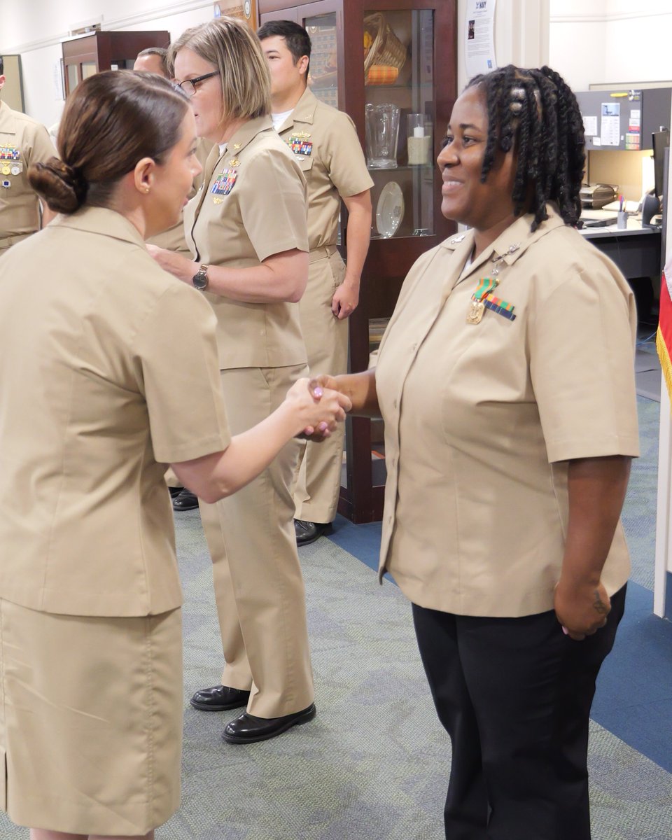 NSCSofficial's tweet photo. Attention to Award!

Bravo Zulu to YN2 Y. Mathieu on receiving the Navy and Marine Corps Achievement Medal (2nd Award) for outstanding service to the Navy Supply Corps School. Thank you for your professionalism, dedication, and exceptional support. Fair winds and following seas! https://t.co/xfM5hbQOpe