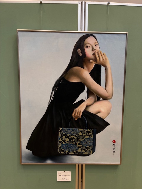 油彩画