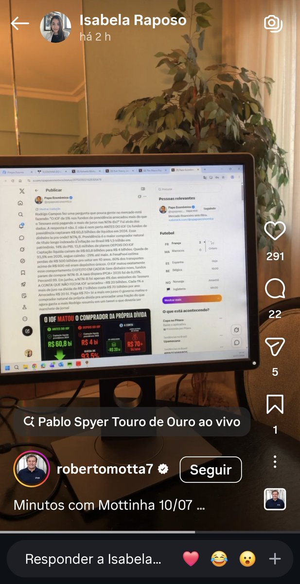 Papo Econômico tweet media