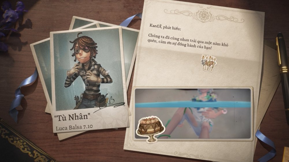 c42086287's tweet photo. Tôi đang chơi Identity V. Bạn nghĩ đó là game ư? https://t.co/zT6mSBj53g