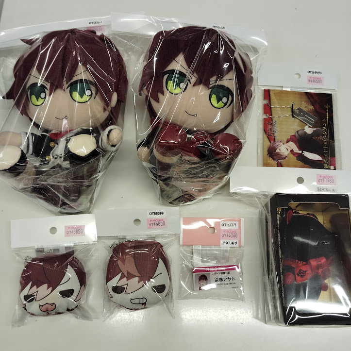 入荷情報】 「DIABOLIK LOVERS」ぬいぐるみやアクリルスタンド、カード