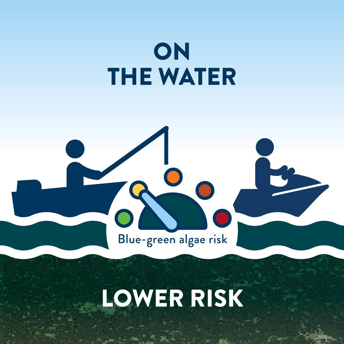 MnPCA's tweet photo. It's hot, and hot, calm weather is what algal blooms need to grow. Swimming in water with toxic blue-green algae can have major health impacts, especially for kids and pets. If you're seeing green on your local lake, consider making alternative plans. When in doubt, stay out! https://t.co/zQODaj2837