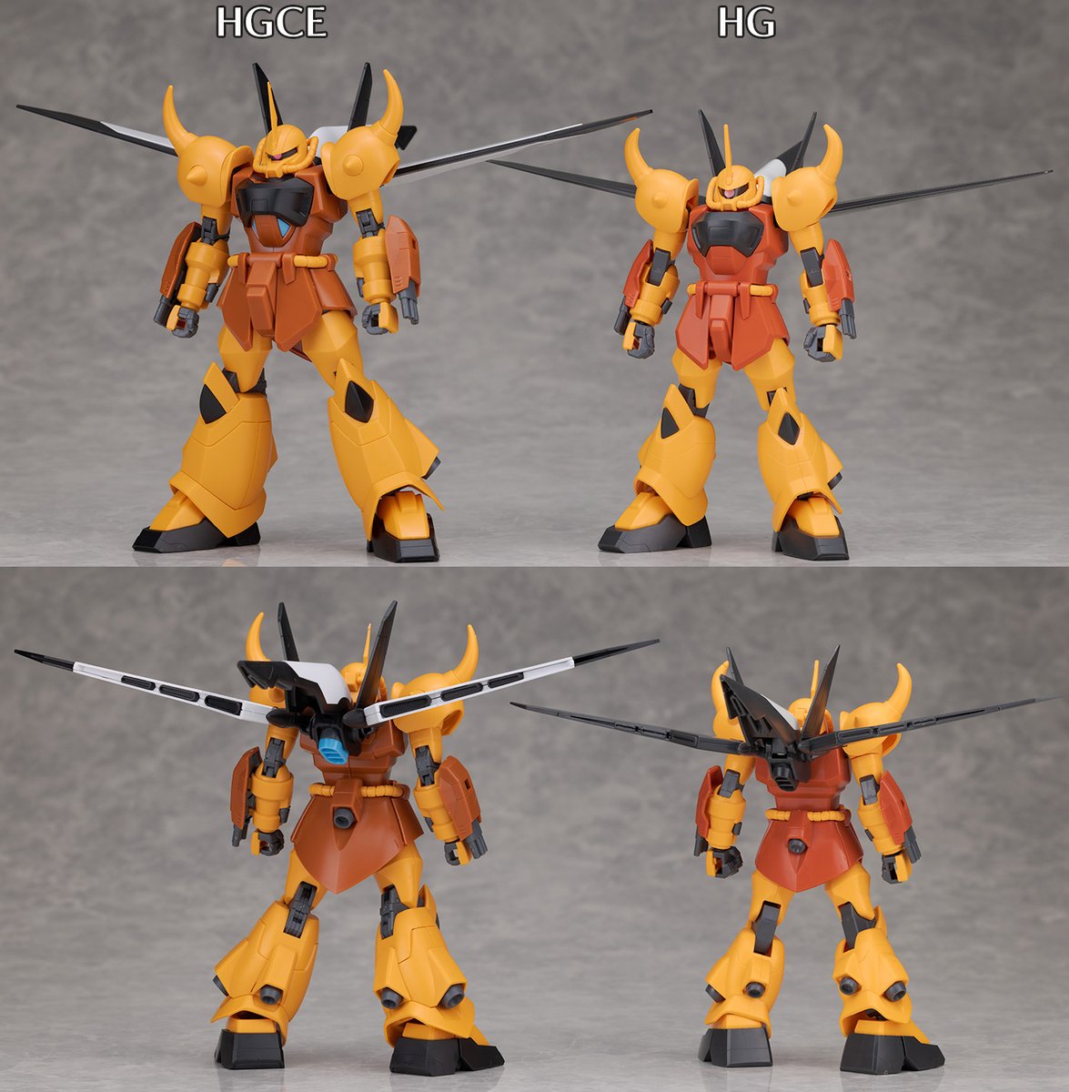 hoshimaruplamo's tweet photo. 「ガンダムSEED DESTINY」よりHGCE グフイグナイテッド（ハイネ・ヴェステンフルス専用機）のレビューを公開しました。21年ぶりにリメイクされたキットで他のHGCEと同じく大型化された他、スタイルもメリハリのある物に変化しています。また可動なども一気に進化しました。
https://t.co/XPqXFp6Jhh https://t.co/iXVcCXPMRR