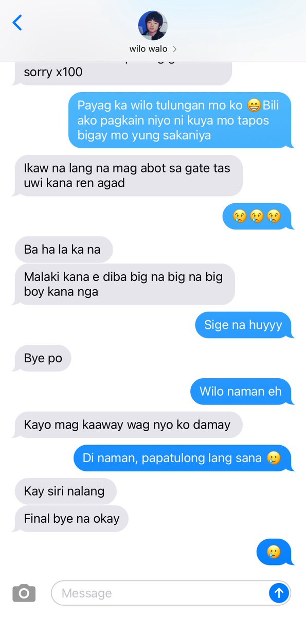 leeujis's tweet photo. wilo: ain’t my prob, labas ako dyan 😆 https://t.co/SvYQ09TGk9