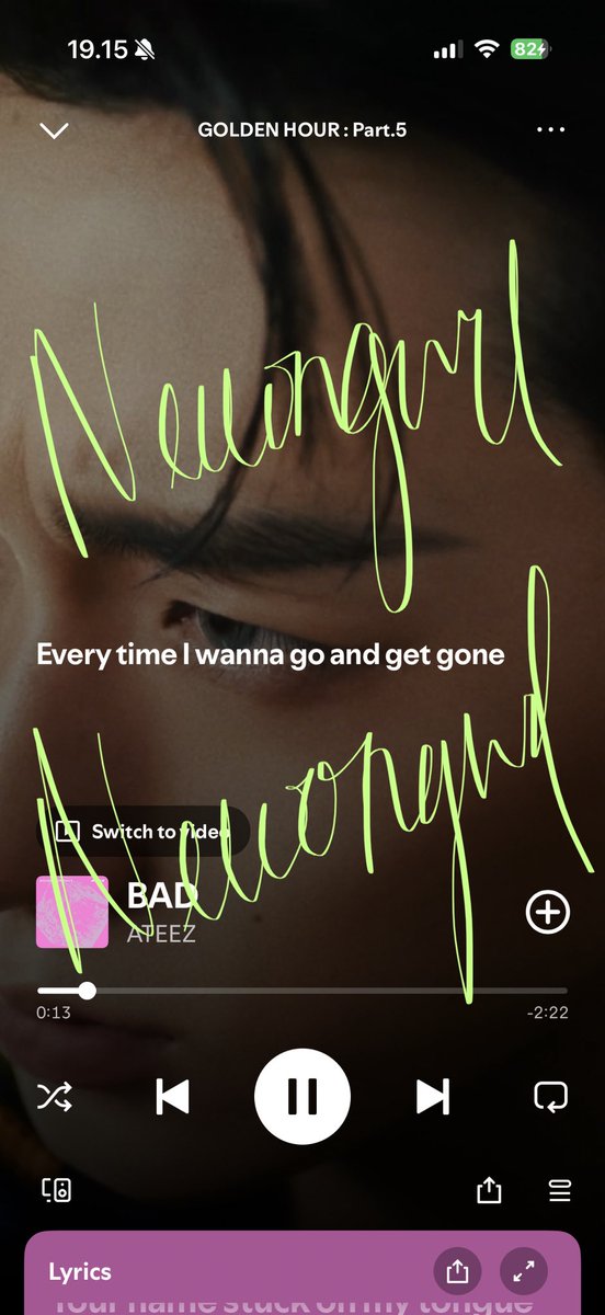 neeeongurl's tweet photo. @ATEEZofficial 21.00 KST / 19.00 WIB

 #스밍_dont_stop 
#ATEEZ #에이티즈 #GOLDENHOUR #GOLDENHOUR_Part5 #BAD @ATEEZofficial https://t.co/RthhGQ9d3f
