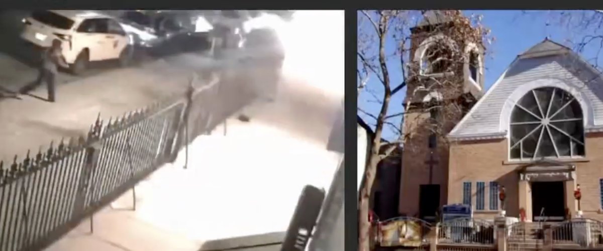 bluelivesmtr's tweet photo. Four churches torched in New York since Muslim socialist Zohran Mamdani took office. Two firebombed with Molotovs this week alone. Total silence from the mayor.

Imagine if they were mosques?

A 36-year-old man walked up to Iglesia Bautista El Mesias in Ozone Park late Wednesday night, lit a Molotov cocktail, and hurled it at the front door.

It exploded on the sidewalk. Minutes later he did the same thing at a Jehovah’s Witnesses Kingdom Hall a half-mile away.

Police caught him nearby with two more Molotovs in his bag. No major damage this time, but the pattern is clear.

That is on top of the April five-alarm blaze that completely gutted the historic First Reformed Church of Astoria and the June three-alarm fire that collapsed the steeple of the 1853 South Bushwick Reformed Church, a landmark that stood for 173 years.

Both causes are still under investigation.

Mamdani races to the microphone every time a Muslim site feels threatened.

He posts long statements about “terrifying situations” at mosques and demands every New Yorker be able to worship without fear.

When Christian churches go up in flames under his watch? Crickets. He even skipped the installation of New York’s new Catholic archbishop.

If these were mosques, he would be screaming Islamophobia and declaring a state of emergency. Because they are churches, he has not said a single word.

This is the hypocrisy New Yorkers voted for. Protect every house of worship equally or admit the double standard.

Demand real accountability before the next one burns.

#AmericaFirst #ProtectChurches