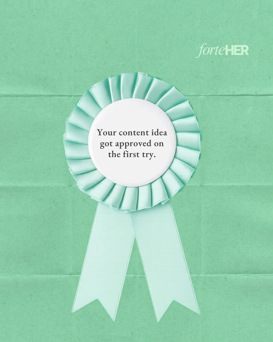 forteherhq's tweet photo. Tiny wins deserve celebrating too. 🥹💛

Sometimes the win isn't landing the client, getting the promotion, or going viral.

It's finally sending the pitch or even applying even when you don't feel 100% ready.

What's one little win you're celebrating this week? https://t.co/2HBA3N433l