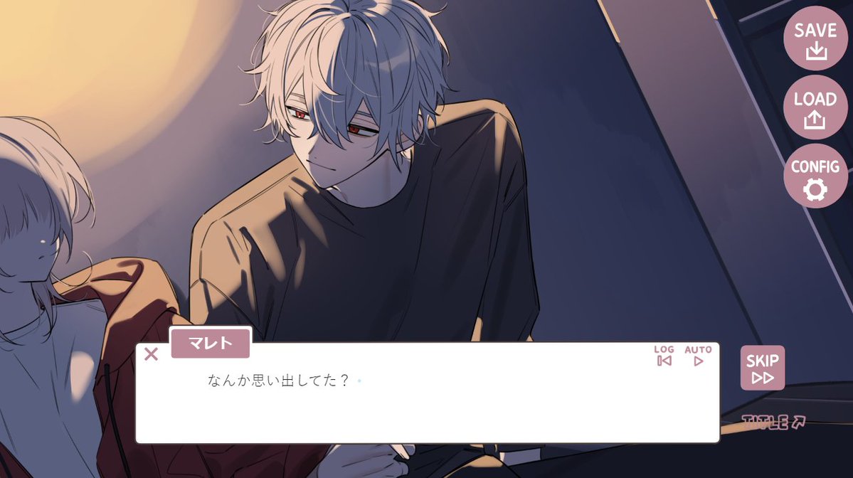 magarettotuna's tweet photo. たまに姿が変わっちゃう夢魔幼馴染くんと会話する恋愛ADV「ドリーミン・アワー other side」制作中です🧸

夢の中でゆるくお喋りしながら記憶の欠片を探しましょう。腕相撲もできる
ほのぼのシリアスなマルチエンド予定！
#スーパーゲ制デー https://t.co/PjJvU78E6u