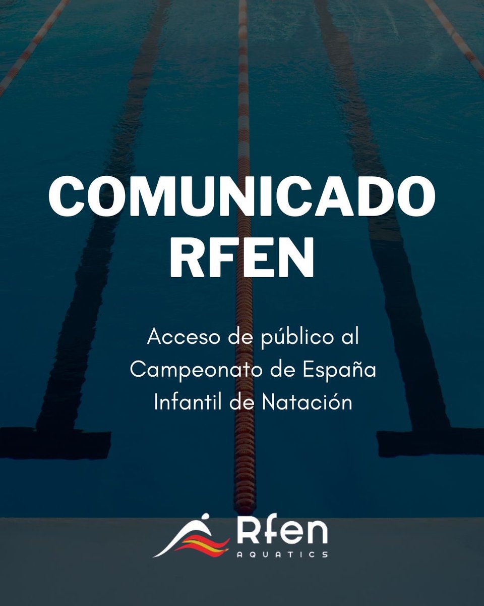 RFEN_Oficial's tweet photo. 📝 Comunicado oficial. 

🔗 https://t.co/SiA3mzItH4 https://t.co/n2L4uxODde