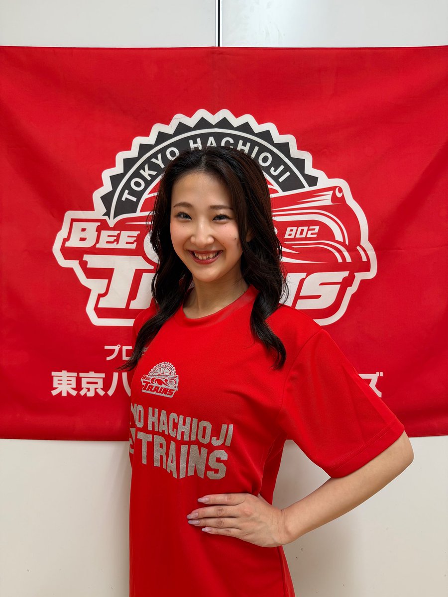 nao__cheer's tweet photo. 皆様、はじめまして！

今シーズンより東京八王子ビートレインズのチアリーダーRaily'sとして活動させて頂くことになりました！ルーキーのNAOです！
Raily's10周年の節目に一員として活動できることに感謝の気持ちを忘れずに頑張っていきます！
よろしくお願いいたします！

GO!TRAINS!🚂❤️‍🔥 https://t.co/KQWmE7lAFf