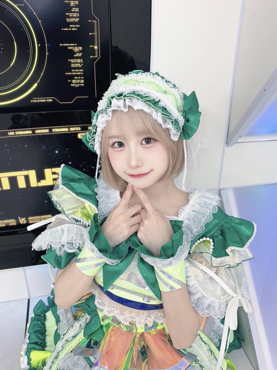nowstorage_umya's tweet photo. 初めまして！そして、ただいま！♡

ヒロインズ新グループ『なう♡すとれーじ』の
緑色担当になりました！
羽宮きわみ(うみや きわみ)です！👶🏻💚

叶えたい願いがあるから、もう一度ここで夢を追いかけることを決めました！🌟

7/13(日)豊洲PITにてデビューライブです！
応援よろしくお願いします！❤️‍🔥 https://t.co/hbYslRhx2c