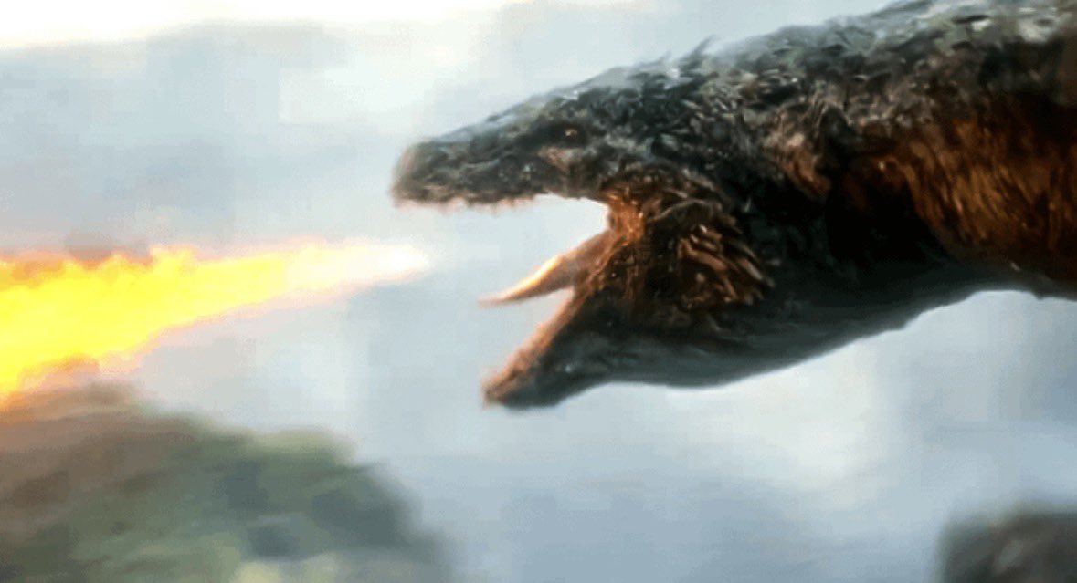 peakmann1e's tweet photo. So does dragon fire come from the slits in the mouth or from down the throat? #hotd https://t.co/URJUSAUuLA