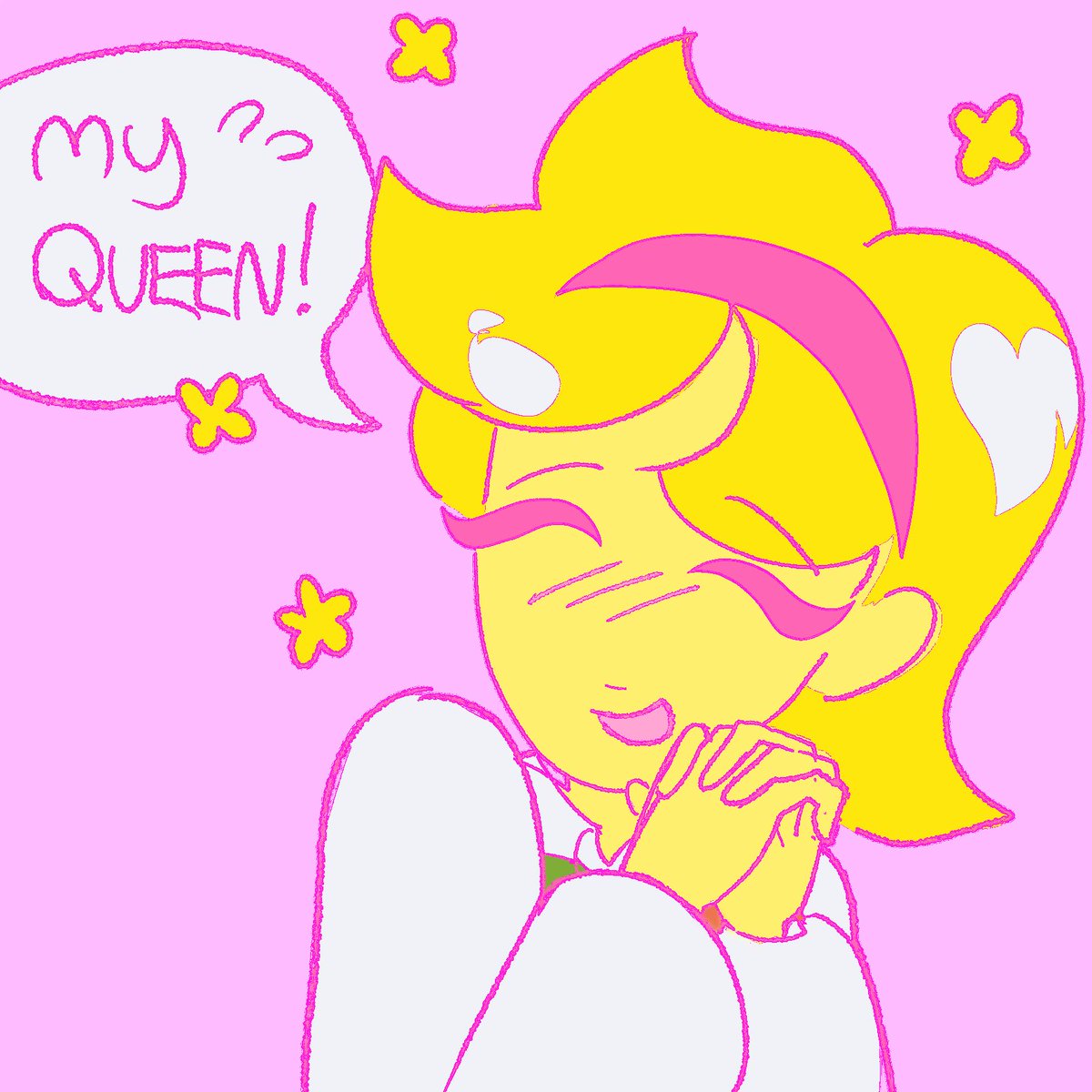 st4rjamz_'s tweet photo. ⚢ she's a 𝓫𝓻𝓪𝓽  🩷
#flowery #deltarune #deltarunechapter5 https://t.co/9OXSThGke6