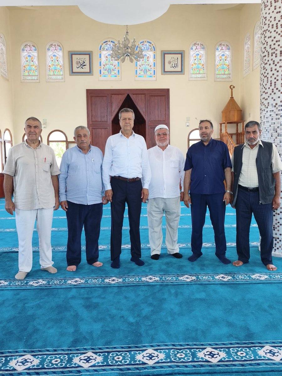 Ibrahimyuce_ak's tweet photo. Bugün Cuma Namazımızı Önceki İl Başkanımız Kıymetli Taner Dağlı Beyin Girişimleri ile Halısı Yenilenen Kırmızı Dağ daki Camii mizde Eda Ettik, Akabinde Hemşehrilerimizle Hasbihal Ettik. https://t.co/HztGrtKfb4