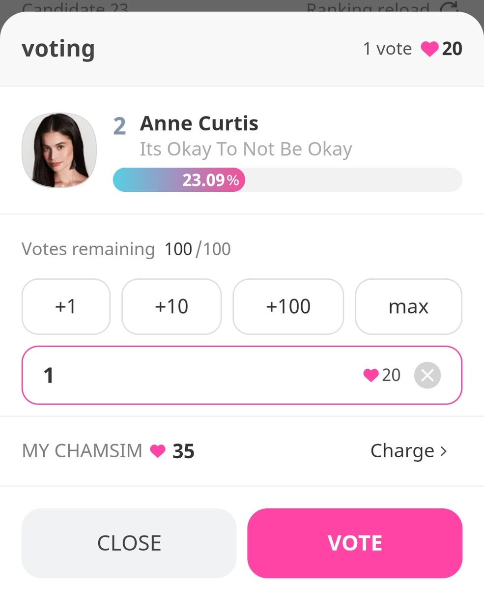reee040's tweet photo. Let's go vote for Anne❤ @annecurtissmith https://t.co/FFGF2E5RDN