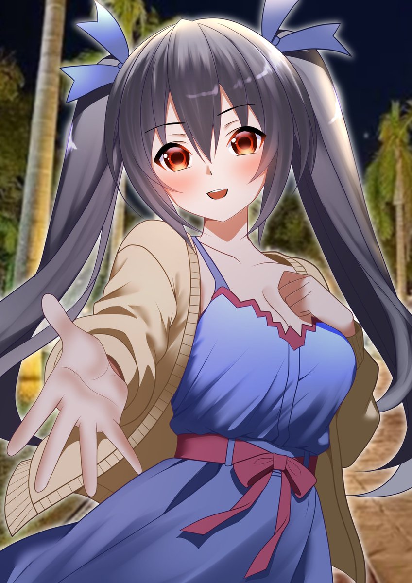 ArtXueli_2's tweet photo. Date with Noire

#Neptunia #ネプテューヌ https://t.co/AgKMv8Ndr4