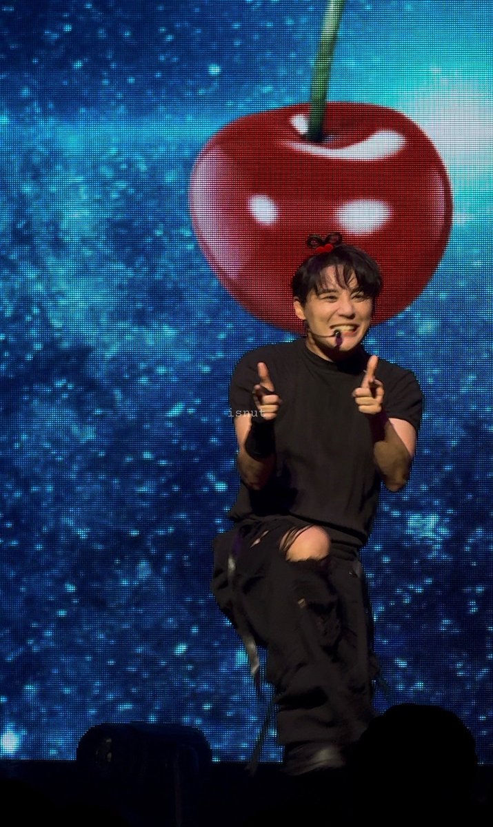 last_chum's tweet photo. 하트머리 초카와이이이🍒🖤 https://t.co/2Ca4kEDCMr