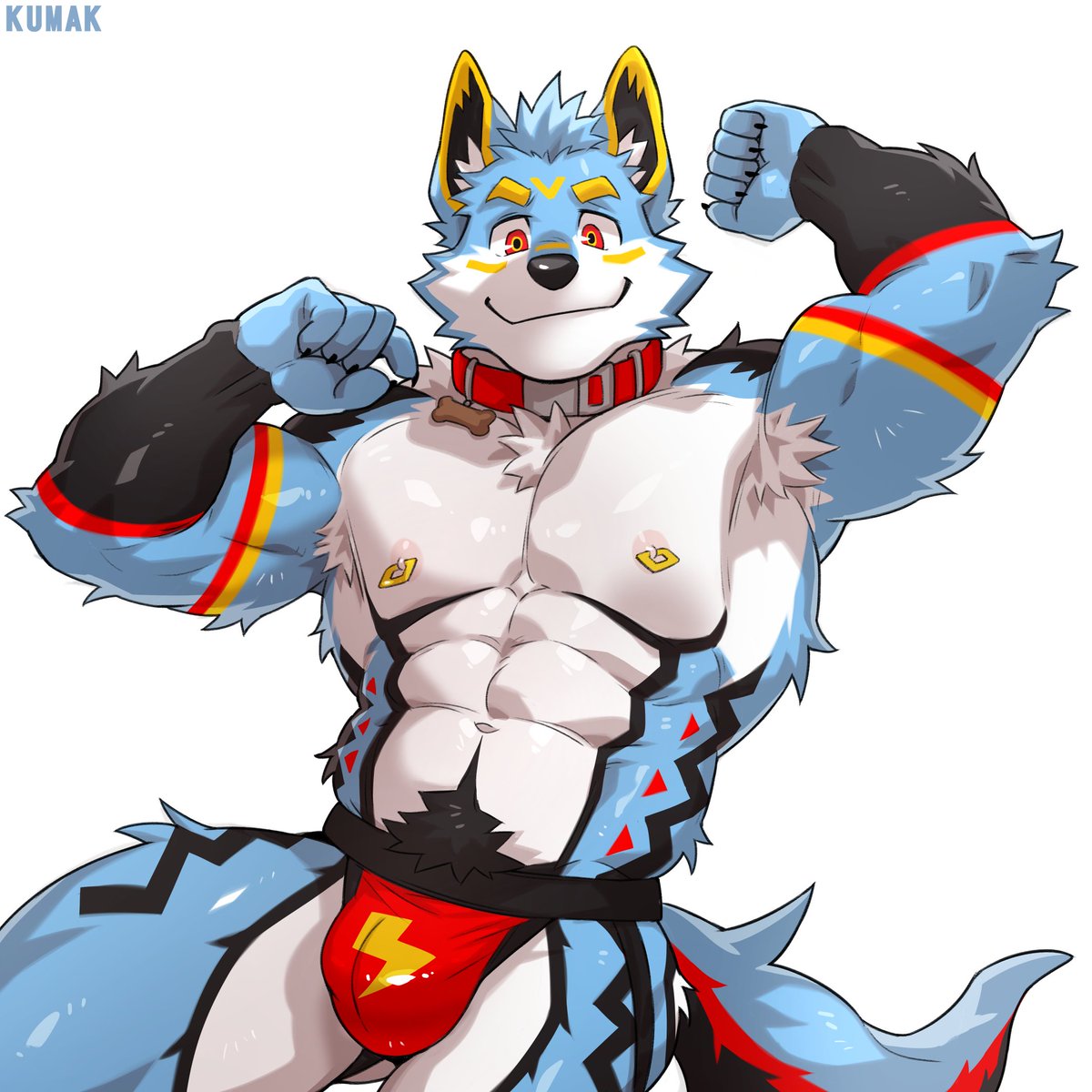 kumak71395's tweet photo. Commission for 雷奧. https://t.co/XkfOI9kWzu