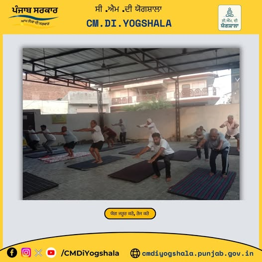 cmdiyogshala's tweet photo. ਸੀ ਐੱਮ ਦੀ ਯੋਗਸ਼ਾਲਾ - ਕਰਿਆਨਾ ਭਵਨ ਜੈਤੋ ਫਰੀਦਕੋਟ
CM Di Yogshala – Kriyana Bhawan Jaito Faridkot
#cmdiyogshala
#GovernmentofPunjab
#yogainspiration
#BhagwantMann
#ਪੰਜਾਬ_ਸਰਕਾਰ https://t.co/1T9WMMs27W