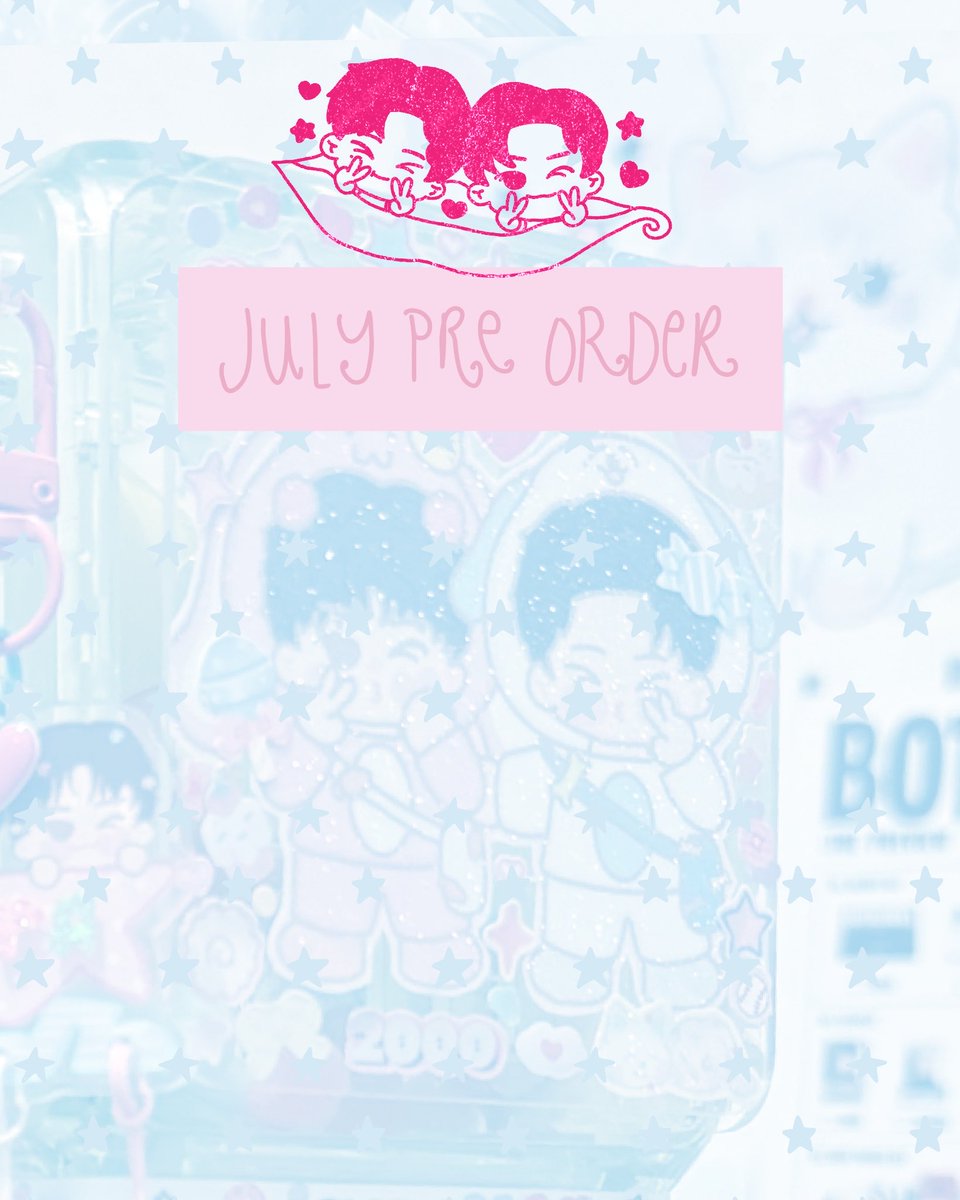 edamame2313's tweet photo. [HELP RT] 

July Pre Order - Edamame2313 

🌟 sticker die cut, sticker sheets, shopping bag, pouch and pin button🌟 

📆 10-17 July 2026 
🔗 https://t.co/HdmSR6lgg5 https://t.co/DtQd3ISNLU