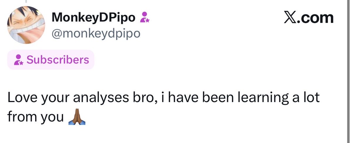 preetkailon's tweet photo. One day you’ll post a killer gain off a setup you spotted yourself.

That’s the win I’m chasing 🙏 https://t.co/KG6fKrTPPy