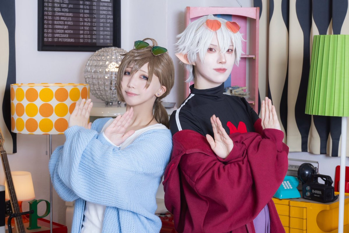 nymoty's tweet photo. cos / 𝒞hro₦oiᖇ

不可𝔹𝗢𝗢ₘ  "♪

🎲:@vortex_96N 
📷⟡:@KZHI78 
studio:@Glarastudio https://t.co/aKERBRAbGn