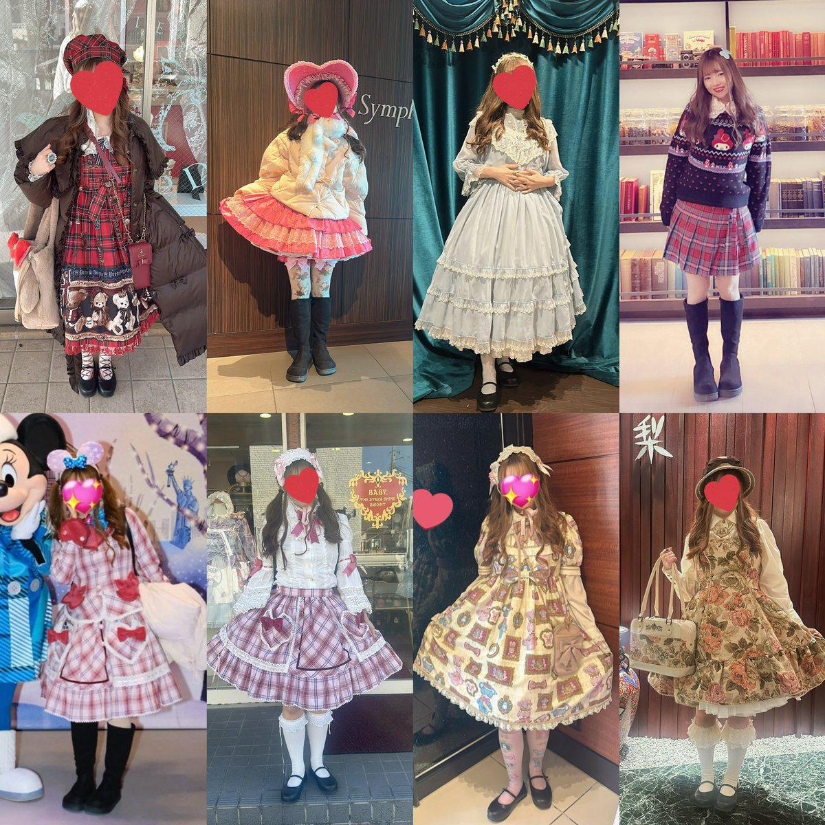 Lemonaderolita's tweet photo. #2026年上半期ロリィタまとめ
#2026年上半期ロリィタコーデまとめ

上半期たくさん着た！！
仲良くしてくれた皆さんありがとう🥹big love🫶💓
下半期も仲良くしてください💕 https://t.co/fnLYysuwea