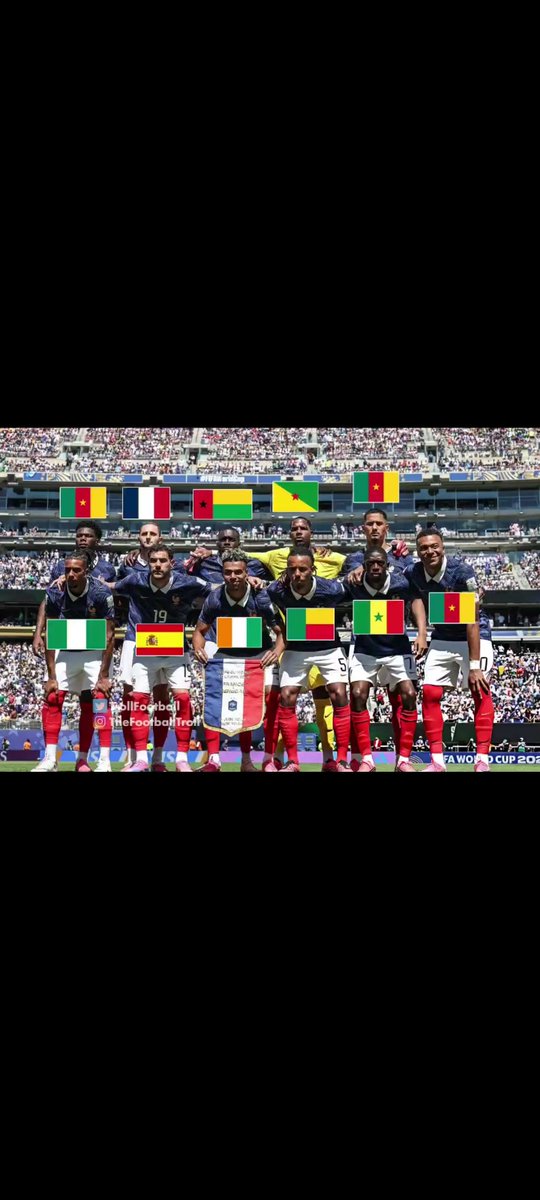 jslslatuca's tweet photo. @MartienBall Que te pasa raza superior grandes garcas todos negros descendientes de esclavos,son representante de África tú seleccionado por cierto el único equipo Africano todavía en la copa https://t.co/zc5A1U49Ug