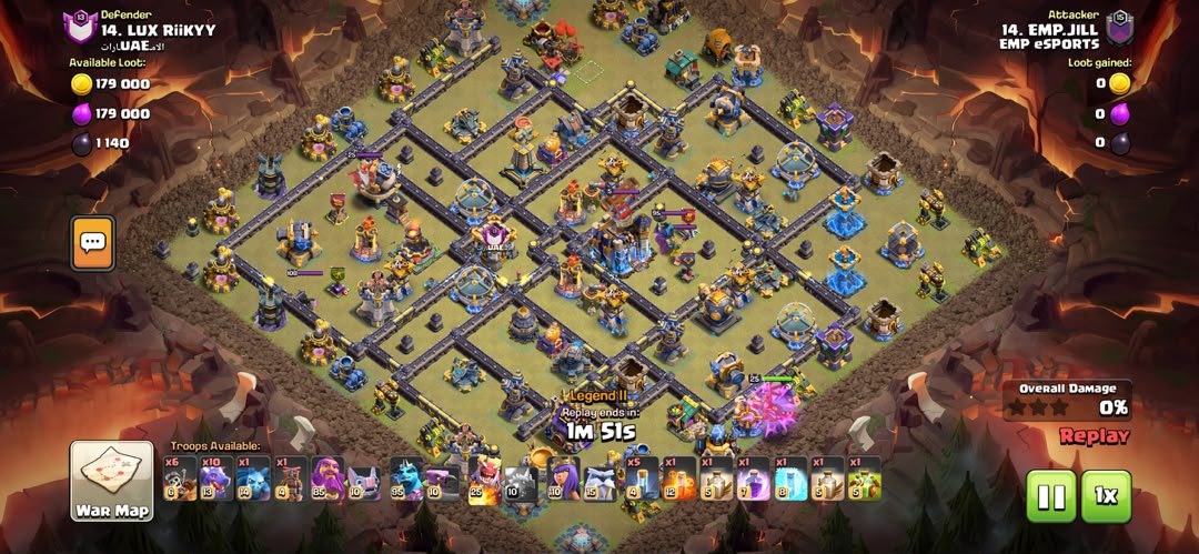 Vapor_clash's tweet photo. Here's a base I built for  cwl Titan 2 that got 4/7 Defs and helped secure promotion to Titan 1💪🏾.

This base also passed esports testing.

cc - 2 ice golem, 3 HH &amp; archers

https://t.co/2IW7SlfTCk https://t.co/qgaddYymoV