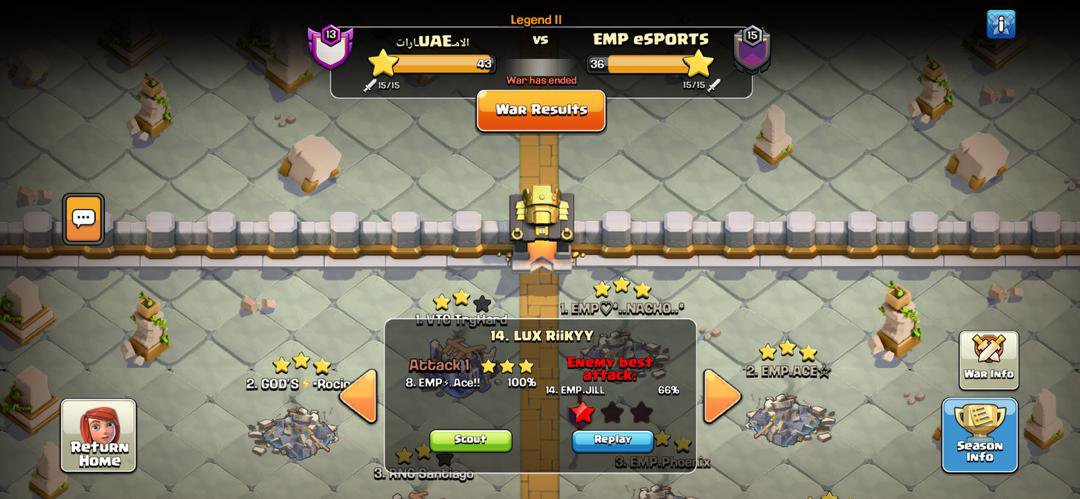 Vapor_clash's tweet photo. Here's a base I built for  cwl Titan 2 that got 4/7 Defs and helped secure promotion to Titan 1💪🏾.

This base also passed esports testing.

cc - 2 ice golem, 3 HH &amp; archers

https://t.co/2IW7SlfTCk https://t.co/qgaddYymoV
