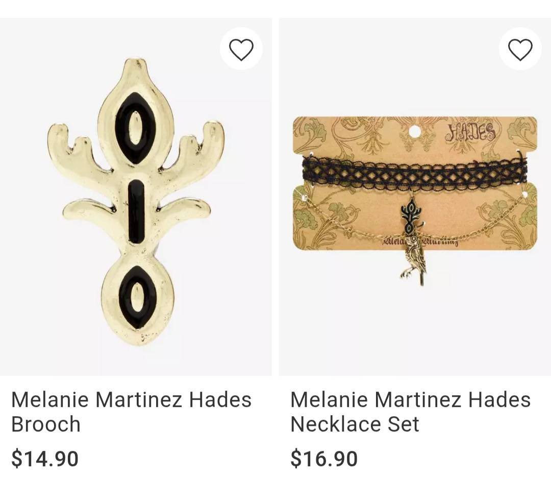 anngelblessings's tweet photo. New Hades jewellery is available at hot topic! https://t.co/vb7Cvcm9KS