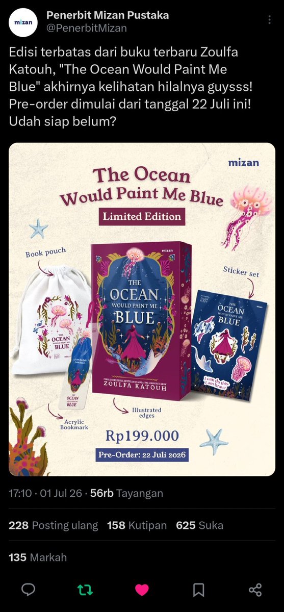 rainydy_'s tweet photo. @PenerbitMizan Done. Wish me luck 😊

Yuk ikutan @AlebelPuza @farida_271 @My_Name_Mmt https://t.co/ErSEXkUnIr