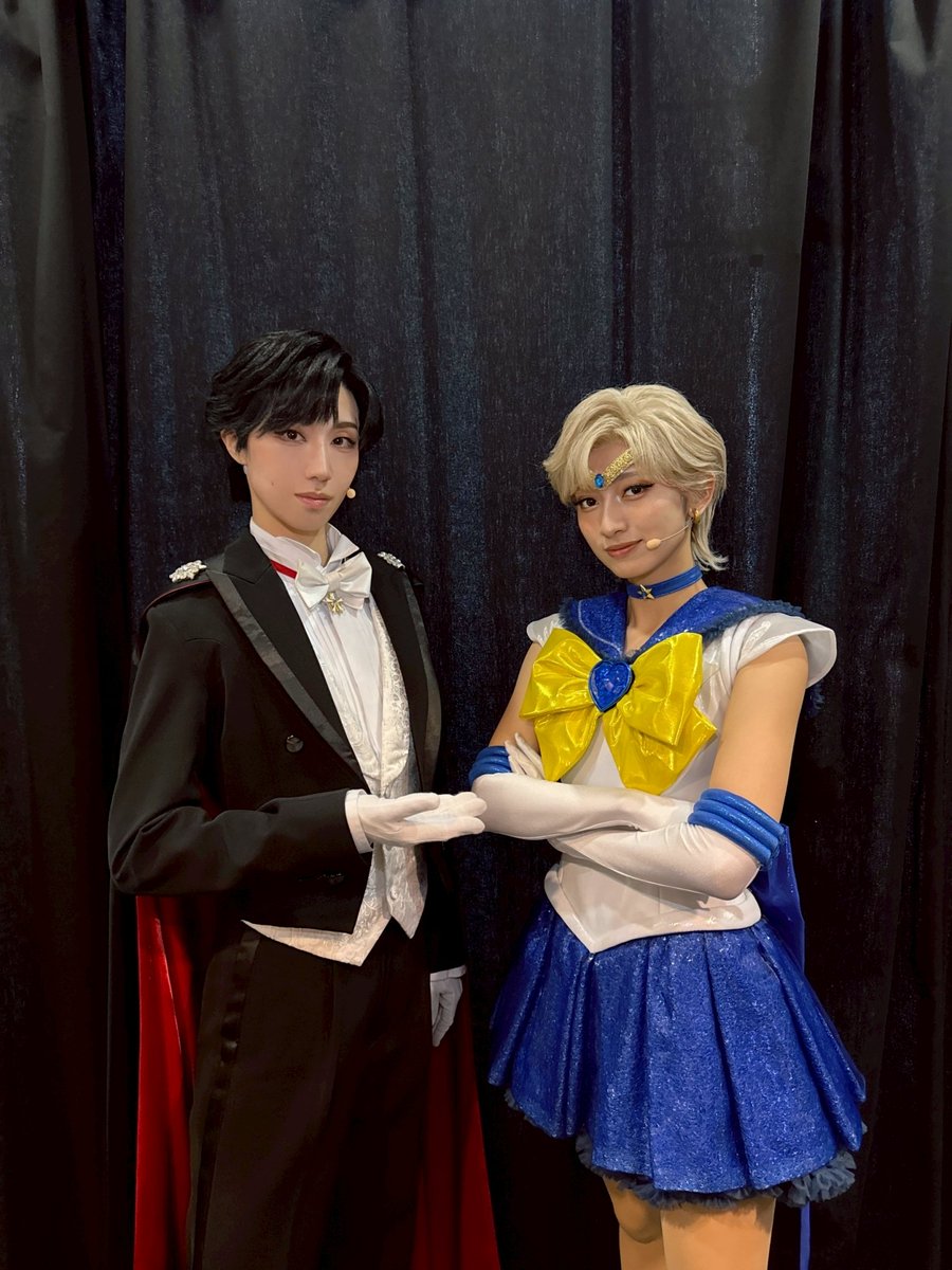 3_iiirna's tweet photo. #美少女戦士セーラームーン
-Shining Theater Shinagawa Tokyo-

本日もご来場ありがとうございました✨
明日から２日間は3公演！
一緒に楽しんでいただけたら幸いです🤍

明日も劇場で
皆様をお待ちしております🌍️✨

#prettyguardiansailormoonshiningtheater #shiningtheater #シャイニングシアター

スーパーセーラーウラヌスと。💙