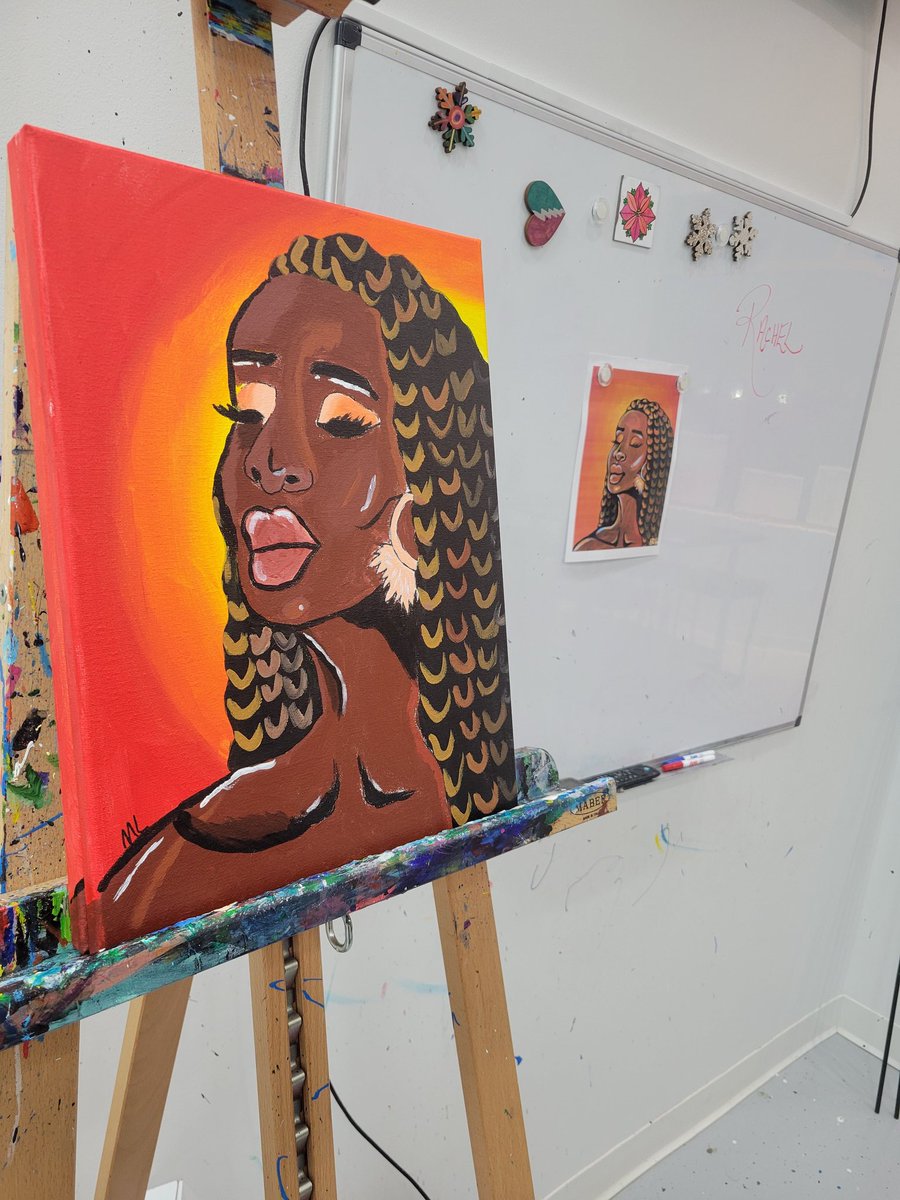 _Queen_Lissa's tweet photo. My paintings so far..🥰🔥 I can't wait to add more! https://t.co/Ja8PDPo74m