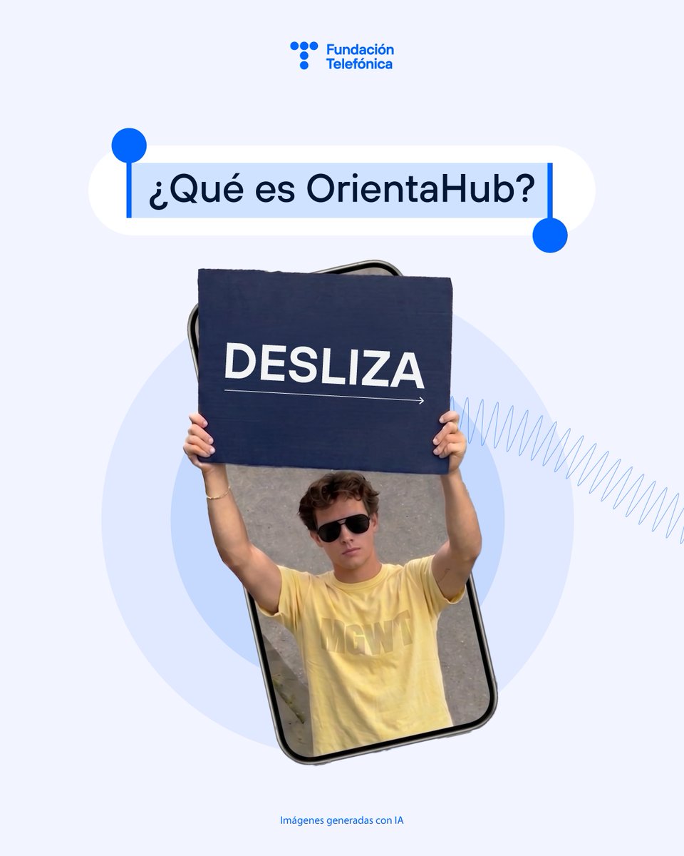 fundacionTef's tweet photo. 💡 Elegir tu próximo paso empieza por hacerte las preguntas adecuadas.

¿Las respuestas? Están mucho más cerca de lo que crees.

👉 Descubre OrientaHub: https://t.co/hTM5eWJFuH.. https://t.co/vNFcSDIGs9