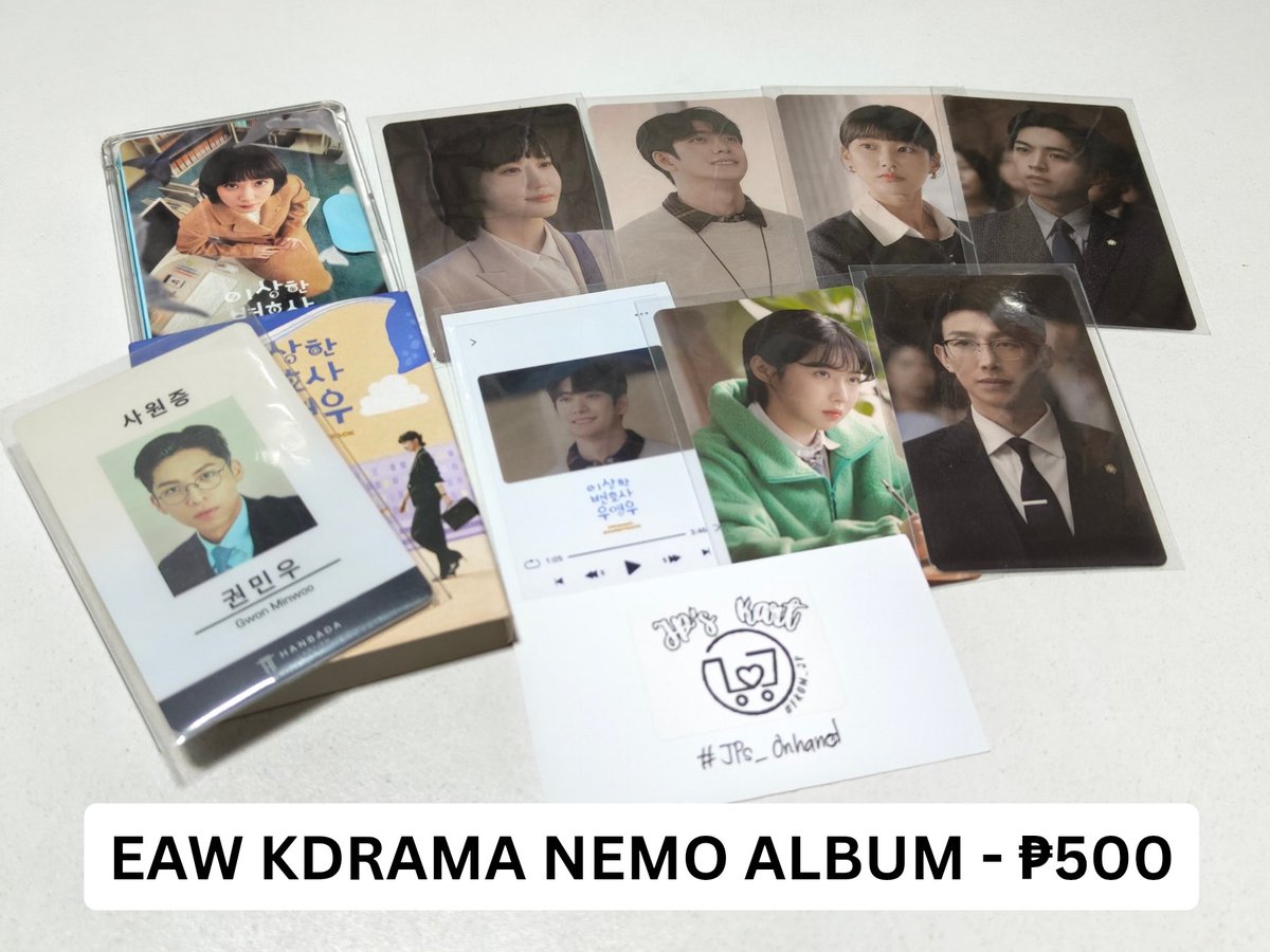 jps_kart's tweet photo. WTS LFB ONHAND

Extraordinary Attorney Woo
  •— OST Album - ₱900
  •— Nemo Album - ₱500

Ready for shipment! DM for order~

DOP: July 25, 2026 / Prio PAYO
MOP: gcash, seabank, maya
MOD: sco, j&amp;t, lalamove https://t.co/3Dg3Cl4bCa