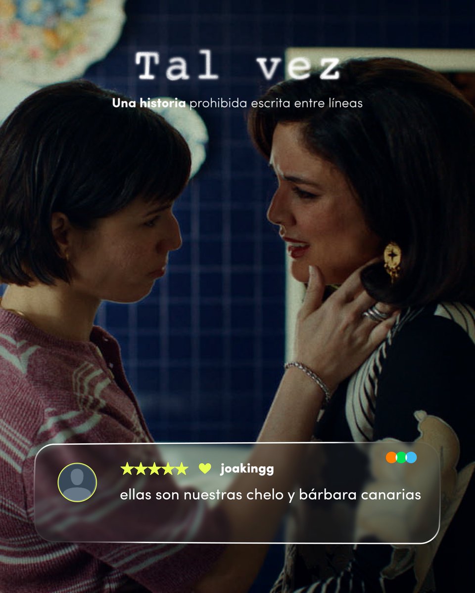 DeepComRoots's tweet photo. 💕#TalVezPelícula ya está en cines… y esto es lo que dice quien ya la ha visto en @letterboxd. 🧡💚💙

Qué maravilla recibirla así, con tanto cariño. ¡Nos vemos en las salas!

🎬 ¡Puedes buscar tu cine más cercano en nuestro perfil! https://t.co/7uwQgta2cp
