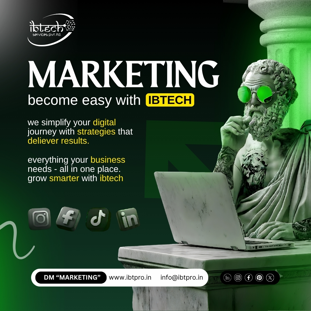 BlockchainIbt's tweet photo. 🚀 Marketing made easy with IBTech.

Smart strategies. Real results. Everything your business needs in one place.

#IBTechServices #DigitalMarketing #BusinessGrowth https://t.co/OiWfWAYlzn