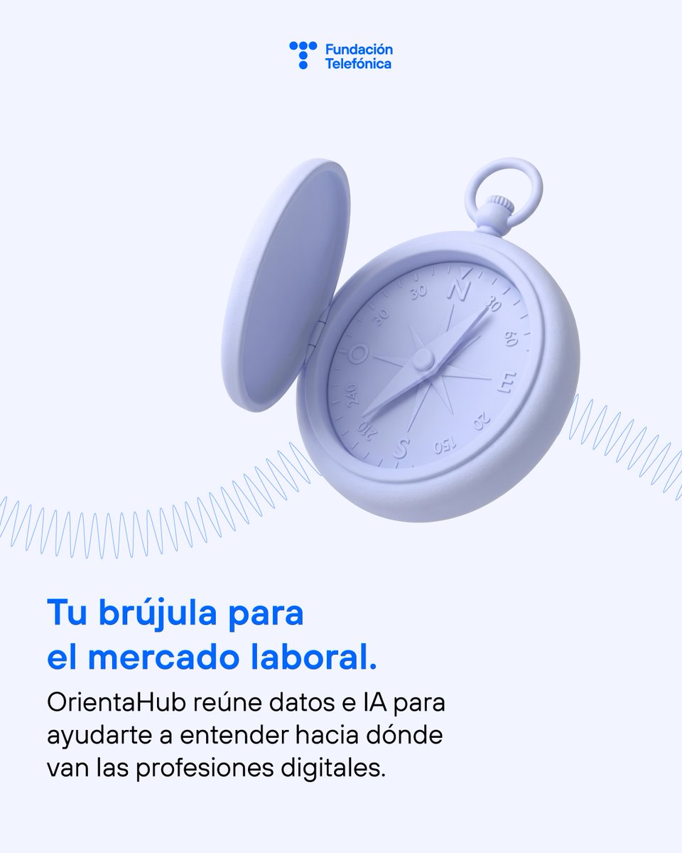 fundacionTef's tweet photo. 💡 Elegir tu próximo paso empieza por hacerte las preguntas adecuadas.

¿Las respuestas? Están mucho más cerca de lo que crees.

👉 Descubre OrientaHub: https://t.co/hTM5eWJFuH.. https://t.co/vNFcSDIGs9