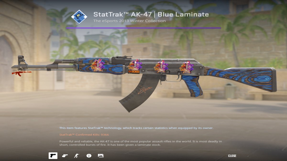 demigod3369's tweet photo. New craft I recently made.

I find the team year foil such a clean sticker.

#cs2 #sticker #Season5 #cs2craft https://t.co/6Af2QqVWeq