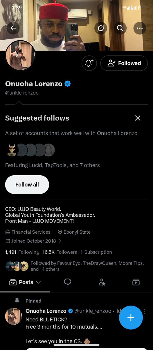 HadexBby's tweet photo. @iamBigChops @unkle_renzoo Thank you sir done https://t.co/KuKIEgK00u