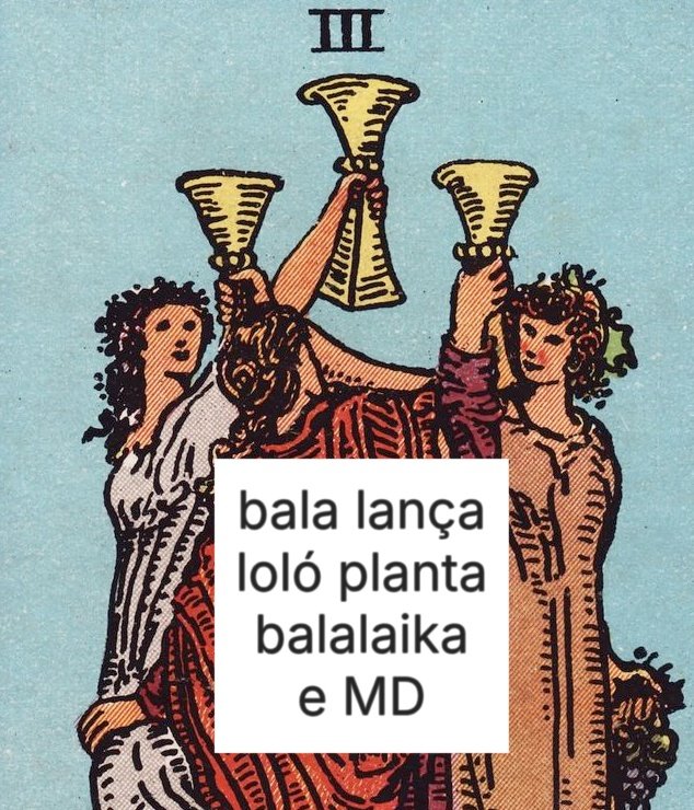 _LoloTarot's tweet photo. Sextou https://t.co/x7qKfVFly8
