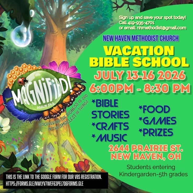 Roualt's tweet photo. #vbs #newhavenmethodistchurch https://t.co/c4EARD3VbR