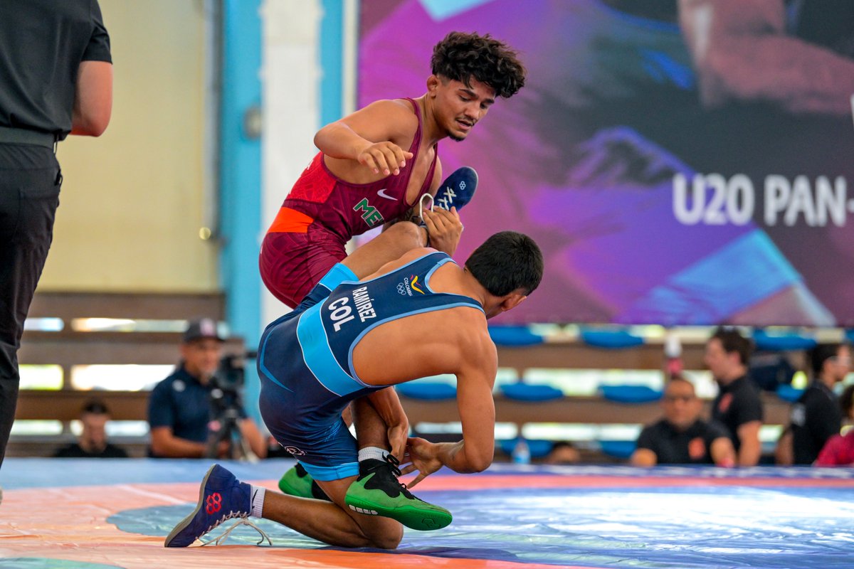 umichwrestling's tweet photo. PAN AM 🥇🥇🥉

📸: Bret Peterson https://t.co/A7gl02nEpt