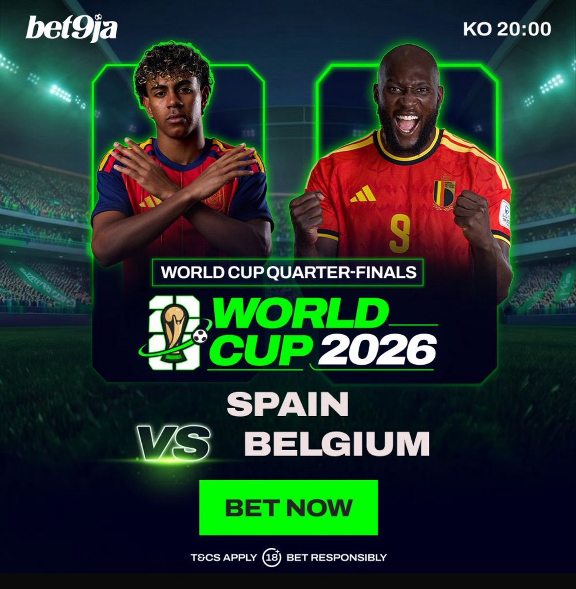 MrBeeSZN10's tweet photo. 💚DRAWS ON @Bet9jaOfficial

CODE ⏩️ 5K8SXNJ

CODE ⏩️ 5K98X6X

STAKE RESPONSIBLY. 🔞

#Bet9jaCode https://t.co/LQseJVAwig