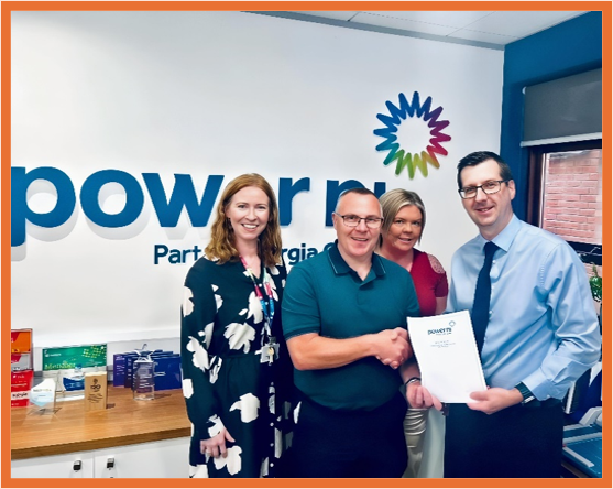 GMBNWI's tweet photo. GMB and Power NI Renew Recognition Agreement 🤝

GMB Union and Power NI have had a longstanding partnership over many years, and have now renewed their recognition agreement to bring it up to date, marking a positive step in strengthening workplace relations. https://t.co/JGq50p9PZa