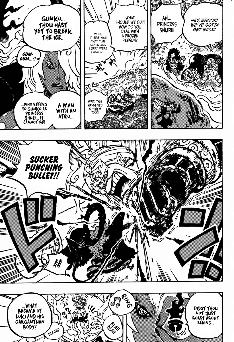 KallmeKujo's tweet photo. #ONEPIECE1188 Finally some real fuckin tension https://t.co/mkaLGpvV3p