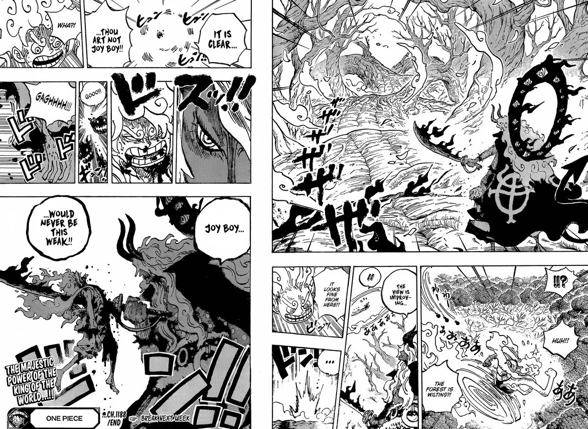 KallmeKujo's tweet photo. #ONEPIECE1188 Finally some real fuckin tension https://t.co/mkaLGpvV3p